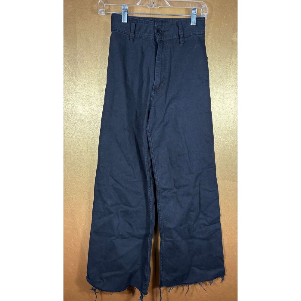 Zara wide leg denim jeans size 2